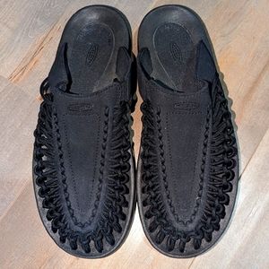 Keen Sandals UNEEK II Slide Ladies Black Size 9.5 women's